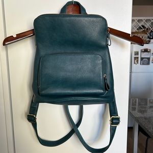 Vegan Leather Backpack